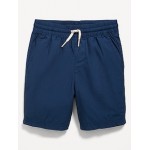 Functional-Drawstring Shorts for Toddler Boys