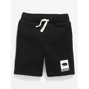 Logo-Graphic Pull-On Shorts for Toddler Boys