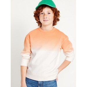 Long-Sleeve Crew-Neck Sweatshirt for Boys