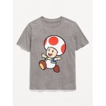 Super Mario Gender-Neutral Graphic T-Shirt for Kids