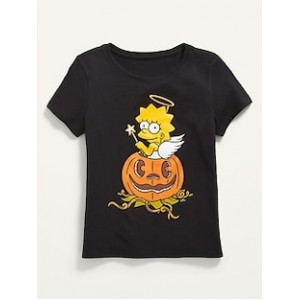 The Simpsons Halloween Graphic T-Shirt for Girls