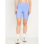 High-Waisted PowerSoft Biker Shorts -- 8-inch inseam Hot Deal