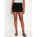 High-Waisted Wow Jean Shorts -- 3-inch inseam Hot Deal