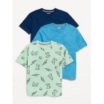 Softest Crew-Neck T-Shirt 3-Pack for Boys