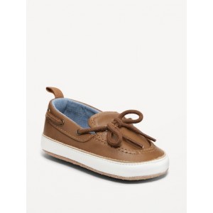 Faux-Leather Boat Shoes for Baby Hot Deal