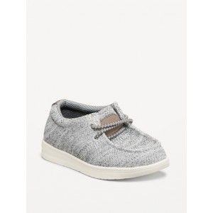 Slip-On Knitted Deck Shoes for Toddler Boys