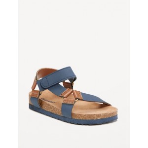 Faux-Leather Strap Sandals for Toddler Boys