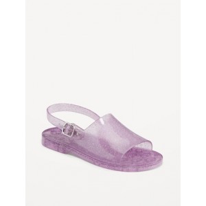 Jelly Wide-Strap Sandals for Girls