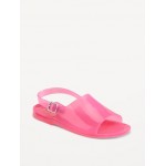Jelly Wide-Strap Sandals for Girls Hot Deal