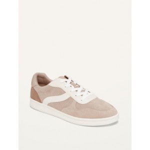 Soft-Brushed Faux-Suede Sneakers