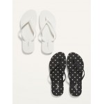 Flip-Flop Sandals 2-Pack (Partially Plant-Based)