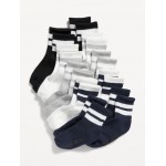 Unisex Crew Socks 10-Pack for Toddler & Baby Hot Deal