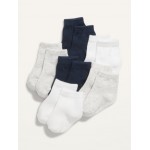 Unisex Crew Socks 6-Pack for Toddler & Baby Hot Deal