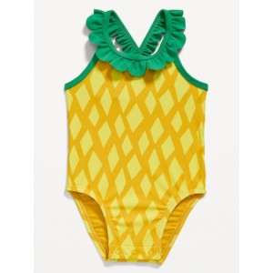 Printed One-Piece Swimsuit for Baby