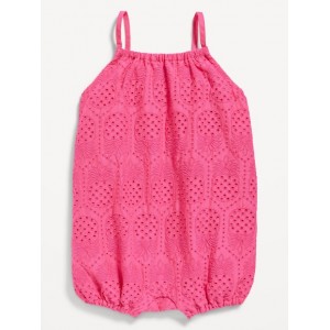 Sleeveless Embroidered One-Piece Romper for Baby Hot Deal