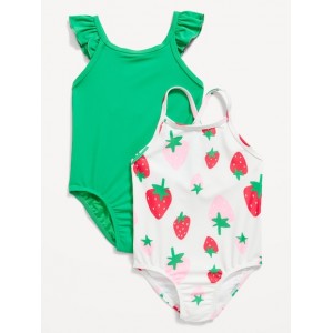 Printed Swimsuit 2-Pack for Toddler & Baby
