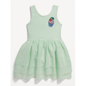 Sleeveless Bodysuit Tiered Tutu Dress for Toddler Girls Hot Deal