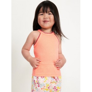 Fitted Halter Tank Top for Toddler Girls Hot Deal
