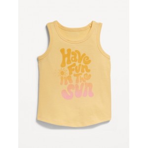 Graphic Tank Top for Toddler Girls Hot Deal