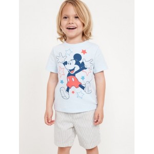 Disneyⓒ Mickey Mouse Unisex Graphic T-Shirt for Toddler