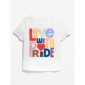 Matching Unisex Pride Graphic T-Shirt for Toddler