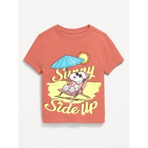 Peanuts Snoopy Unisex Graphic T-Shirt for Toddler Hot Deal