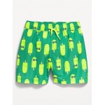 Printed Swim Trunks for Toddler Boys