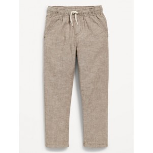 Loose Pull-On Linen-Blend Pants for Toddler Boys Hot Deal