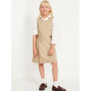 Sleeveless School Uniform Dress for Girls Hot Deal