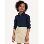 School Uniform Long-Sleeve Shirt for Girls