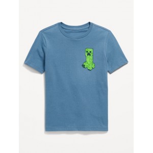 Minecraft Gender-Neutral Graphic T-Shirt for Kids