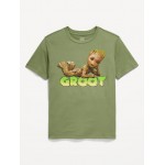 Marvel Groot Gender-Neutral Graphic T-Shirt for Kids Hot Deal