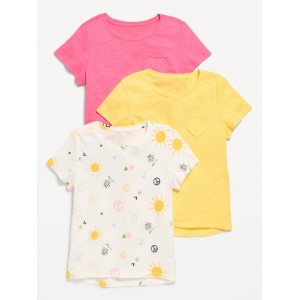Softest Short-Sleeve T-Shirt Variety 3-Pack for Girls Hot Deal