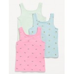 Fitted Tank Top 3-Pack for Girls Hot Deal