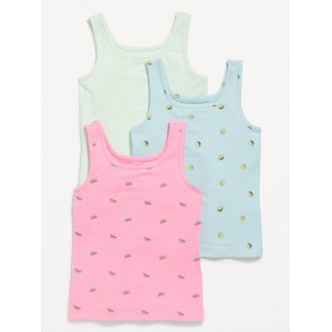 Fitted Tank Top 3-Pack for Girls