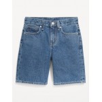 Knee Length Baggy Non-Stretch Jean Shorts for Boys Hot Deal