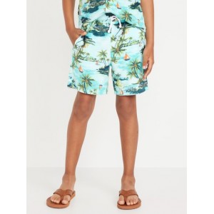 Printed Loop-Terry Shorts for Boys