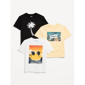 Short-Sleeve Graphic T-Shirt 3-Pack for Boys