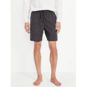 Poplin Pajama Shorts -- 7-inch inseam