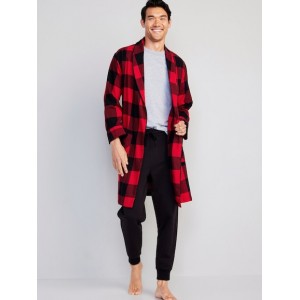 Matching Plaid Flannel Robe