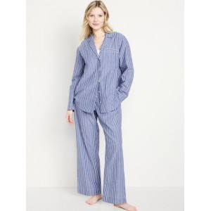 Poplin Pajama Pant Set