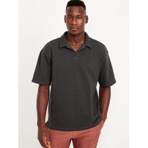 Loose Fit Heavyweight Twill Polo Hot Deal