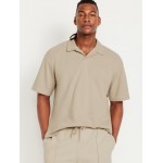 Loose Fit Heavyweight Twill Polo