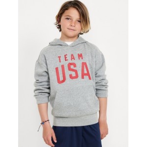 Team USA Graphic Gender-Neutral Pullover Hoodie for Kids