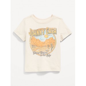 Johnny Cash Unisex Graphic T-Shirt for Toddler