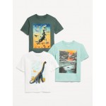 Short-Sleeve Graphic T-Shirt 3-Pack for Boys Hot Deal