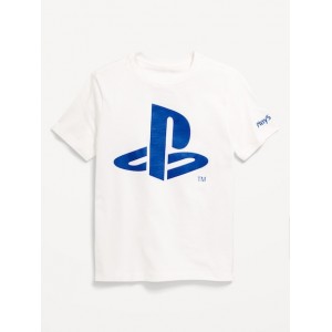 PlayStation Gender-Neutral Graphic T-Shirt for Kids Hot Deal