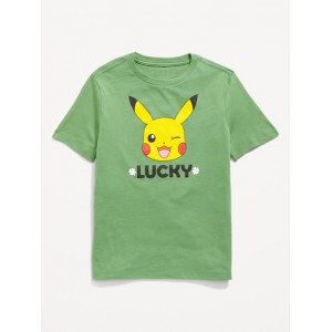 Pokemon Gender-Neutral Graphic T-Shirt for Kids