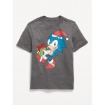 Sonic The Hedgehog Gender-Neutral Holiday T-Shirt for Kids