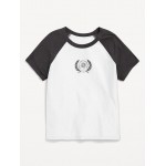 Cloud 94 Soft Raglan-Sleeve T-Shirt for Girls